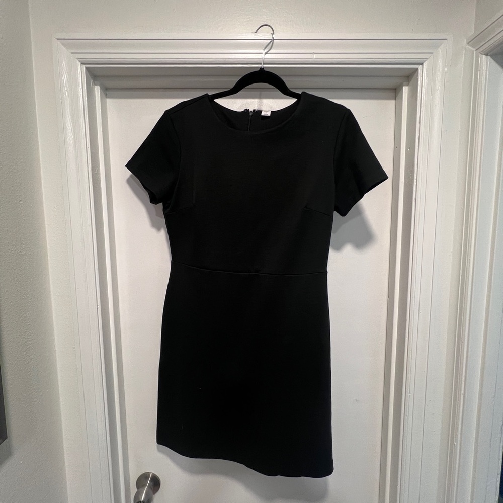Old Navy Black Dress Business/Casual Cap sleeve